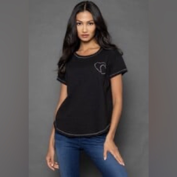 Lisa Todd Tops - Lisa Todd‎ Double Down T-shirt